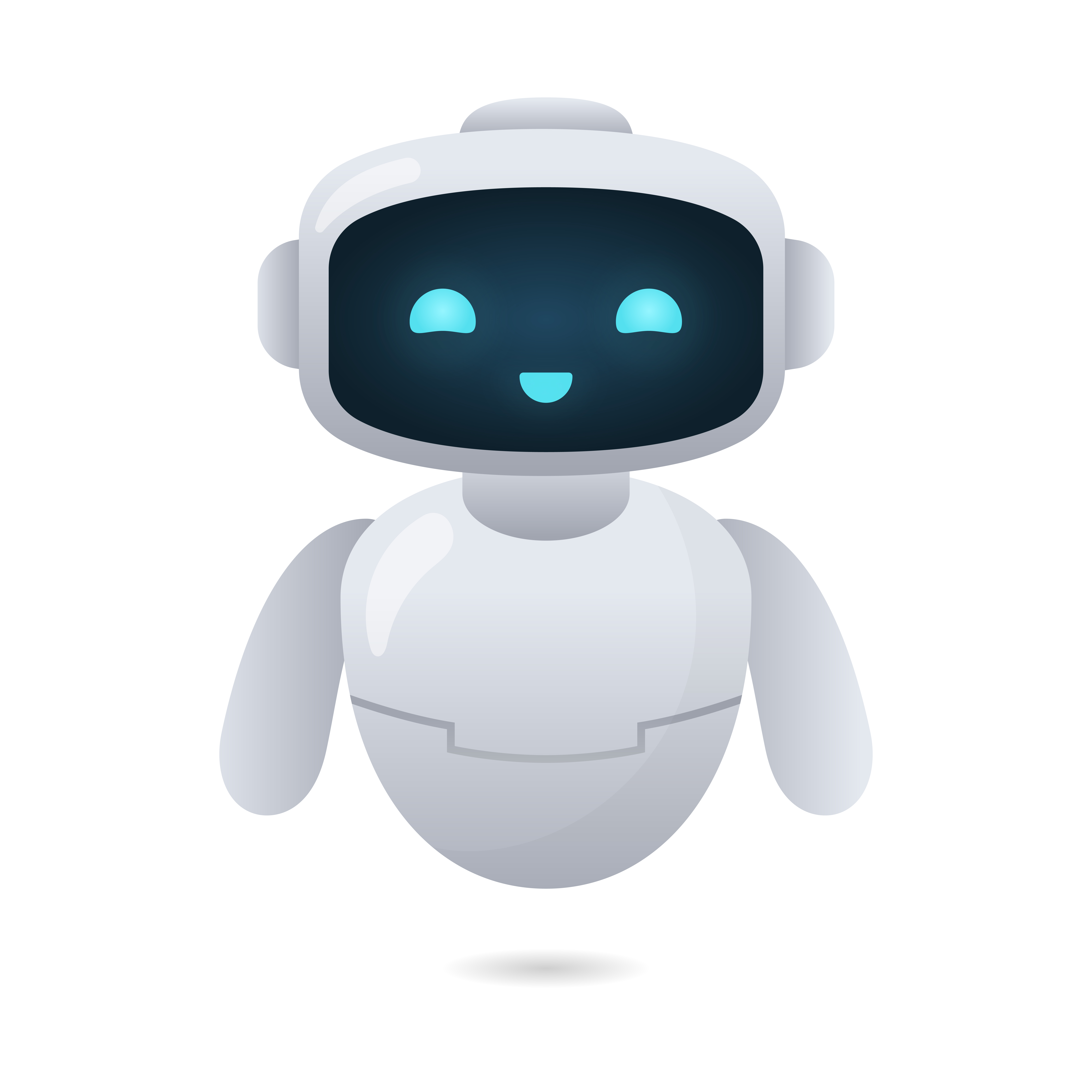 Illustration d'un assistant virtuel intelligent symbolisant l'IA générative marketing pour une expérience client personnalisée en 2026